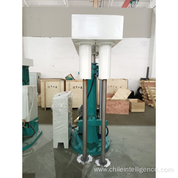 Dual-axis hydraulic lift high speed disperser